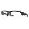 Oakley Speed Jacket Solbriller, Matte black, Clear/CAT0