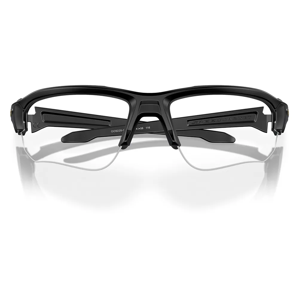 Oakley Speed Jacket Solbriller, Matte black, Clear/CAT0 Oakley Speed Jacket Solbriller, Matte black, Clear/CAT0