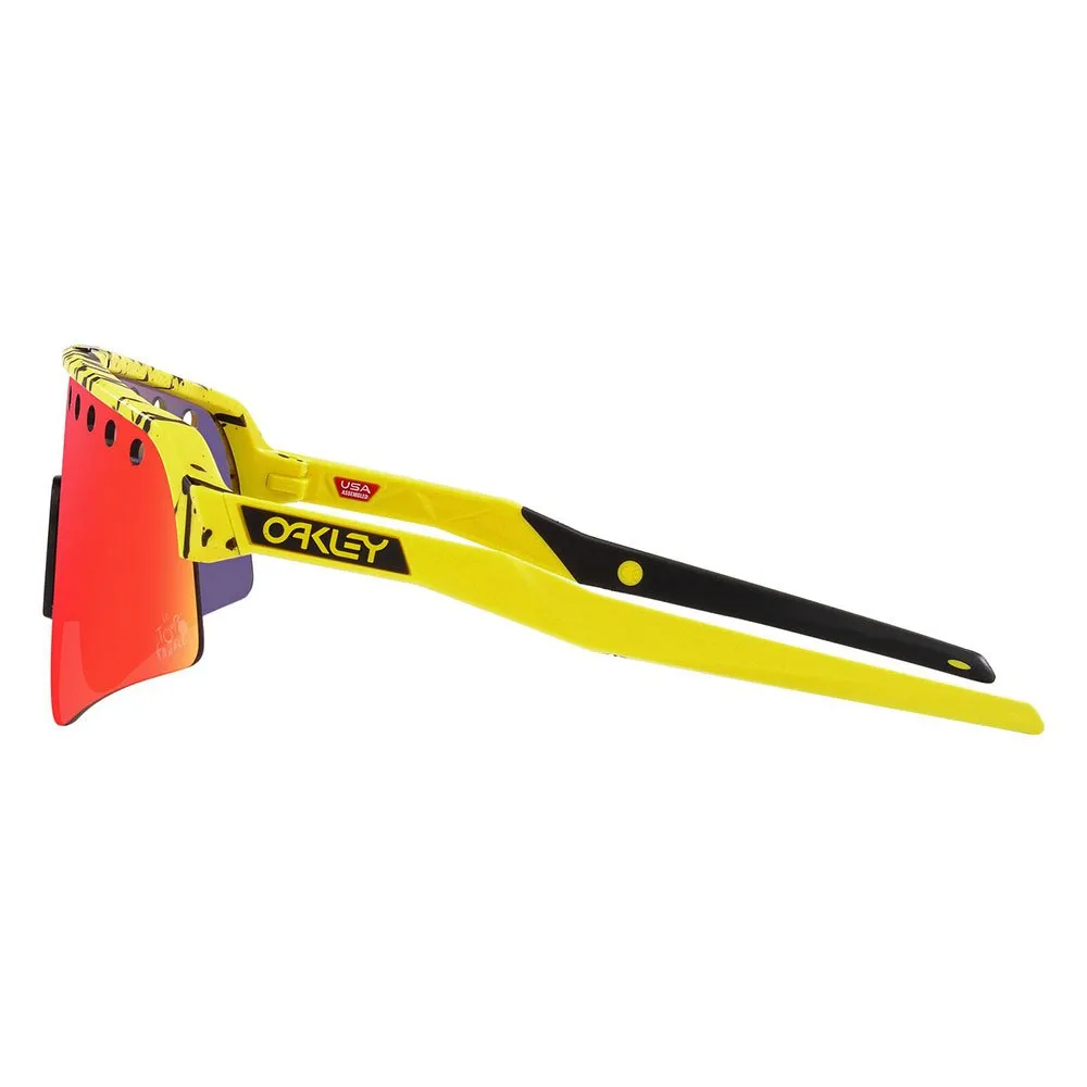 Oakley Sutro Lite Sweep Tour De France Prizm Solbriller, Tdf splatter, Prizm Road/CAT2