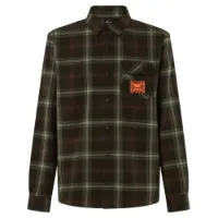 Oakley Tc Skull Flannel Skjorte Med Lange Ermer