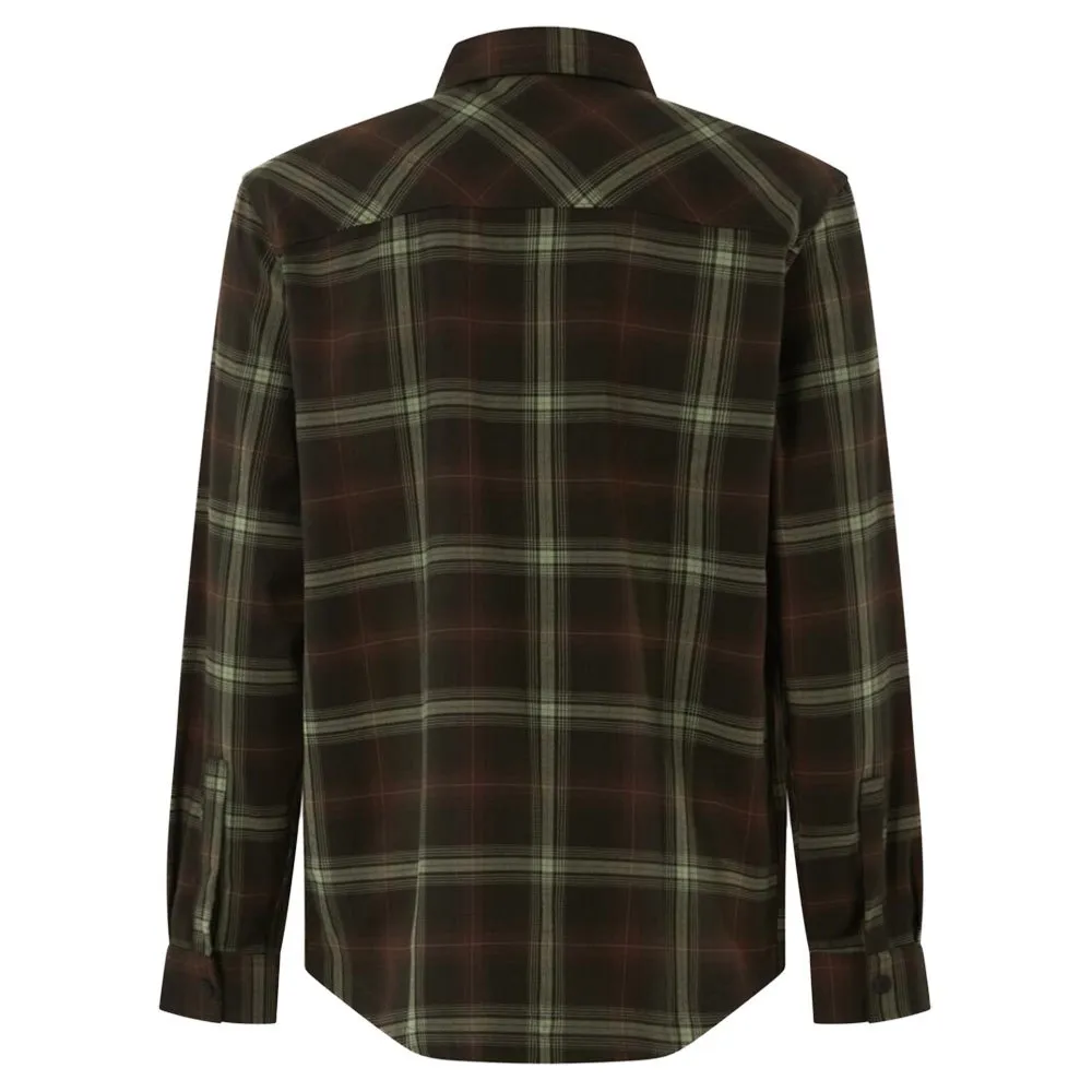 Oakley Tc Skull Flannel Skjorte Med Lange Ermer
