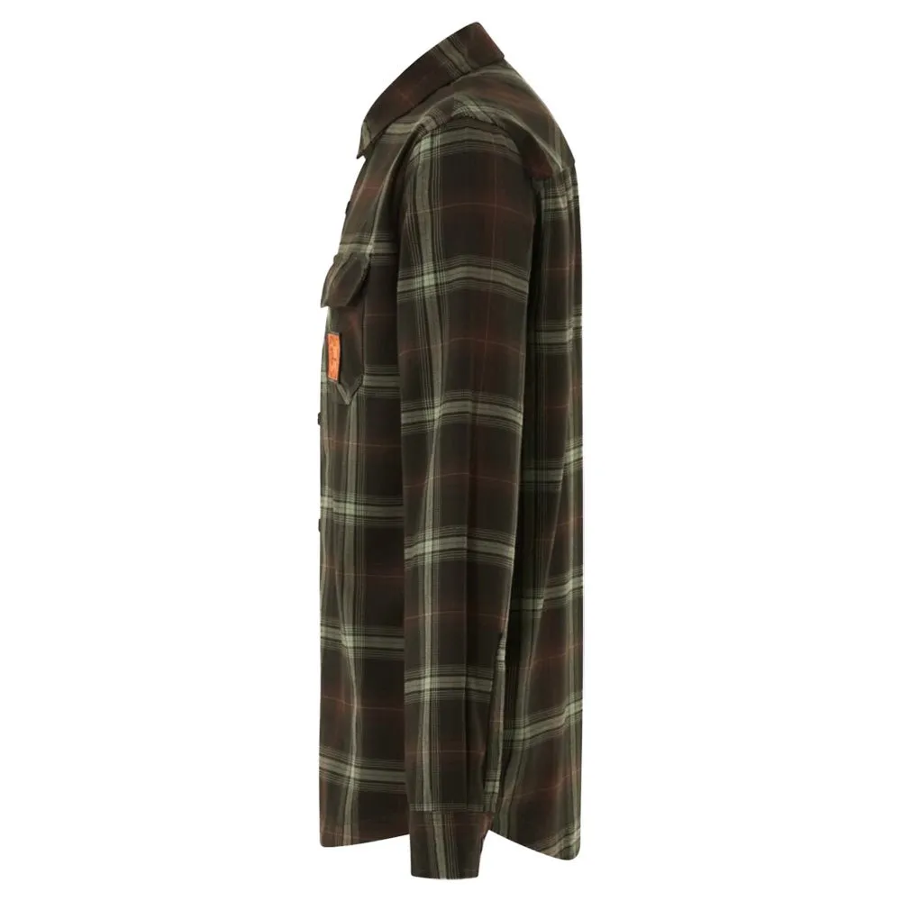 Oakley Tc Skull Flannel Skjorte Med Lange Ermer