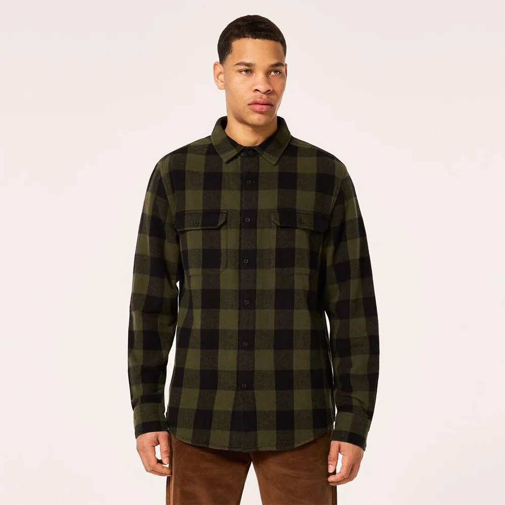 Oakley Terraformic Button Down Skjorte Med Lange Ermer Oakley Terraformic Button Down Skjorte Med Lange Ermer