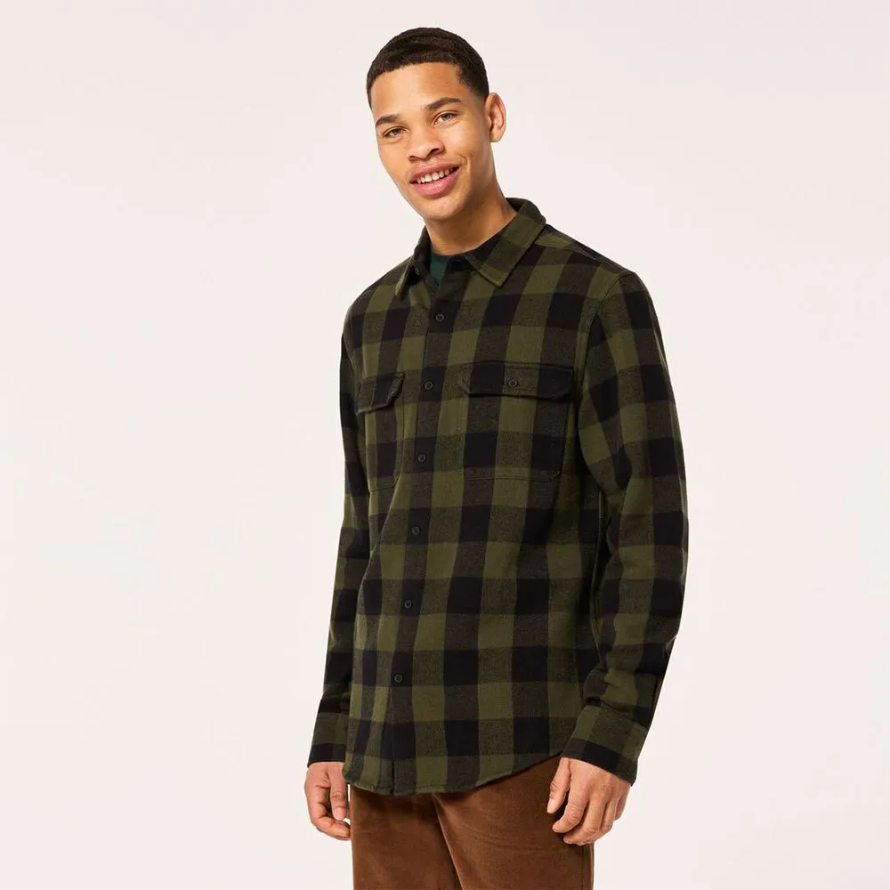 Oakley Terraformic Button Down Skjorte Med Lange Ermer Oakley Terraformic Button Down Skjorte Med Lange Ermer