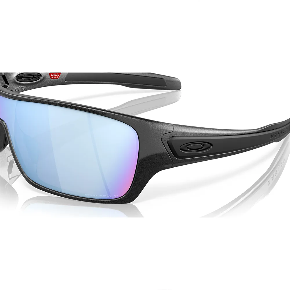 Oakley Turbine Rotor Prizm Polariserte Solbriller, Steel / prizm dp. water, CAT3 Oakley Turbine Rotor Prizm Polariserte Solbriller, Steel / prizm dp. water, CAT3