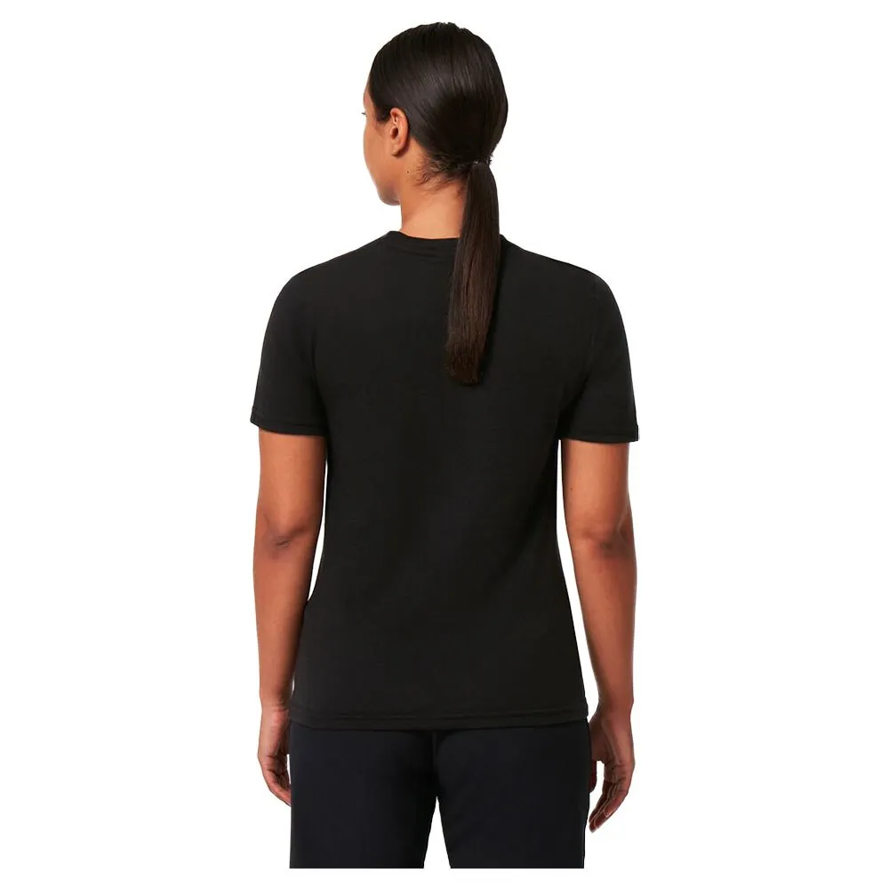 Oakley Wmns Factory Pilot Kortarmet T-skjorte, Blackout