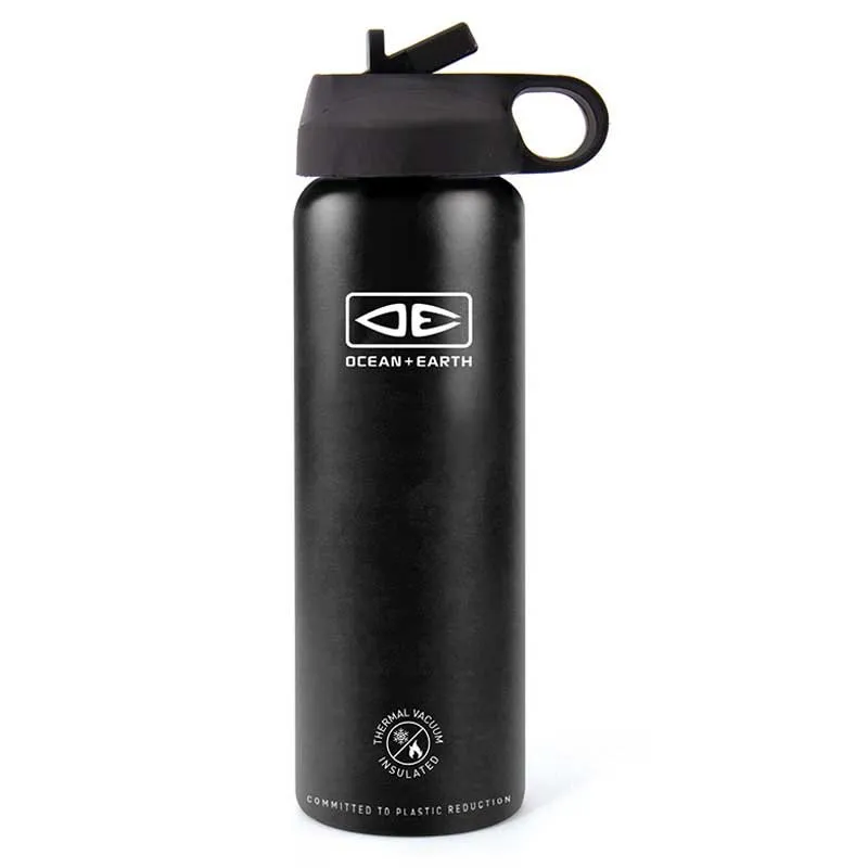 Ocean & Earth Flip Lid 720ml Termoskopp, Black, One Size
