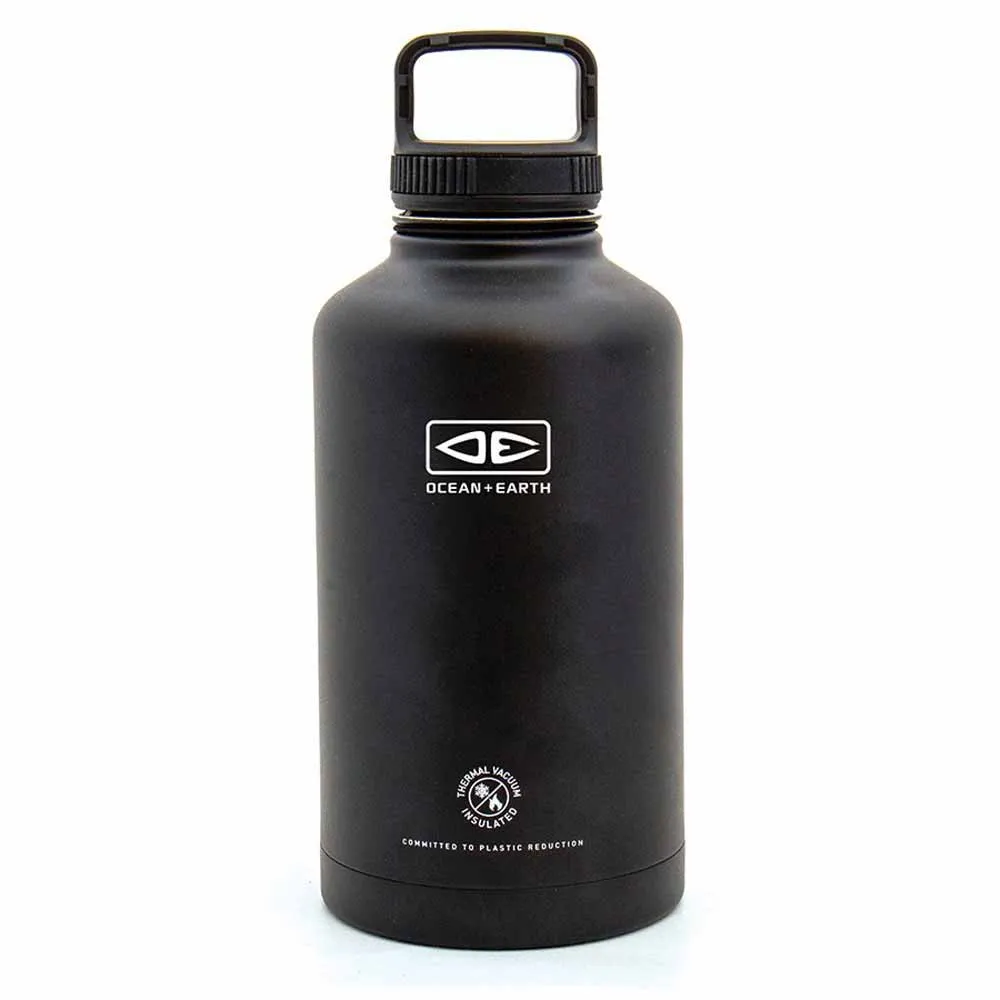 Ocean & Earth Insulated 1.9l Termosflaske, Black, One Size Ocean & Earth Insulated 1.9l Termosflaske, Black, One Size