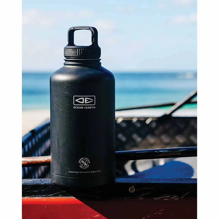 Ocean & Earth Insulated 1.9l Termosflaske, Black, One Size Ocean & Earth Insulated 1.9l Termosflaske, Black, One Size