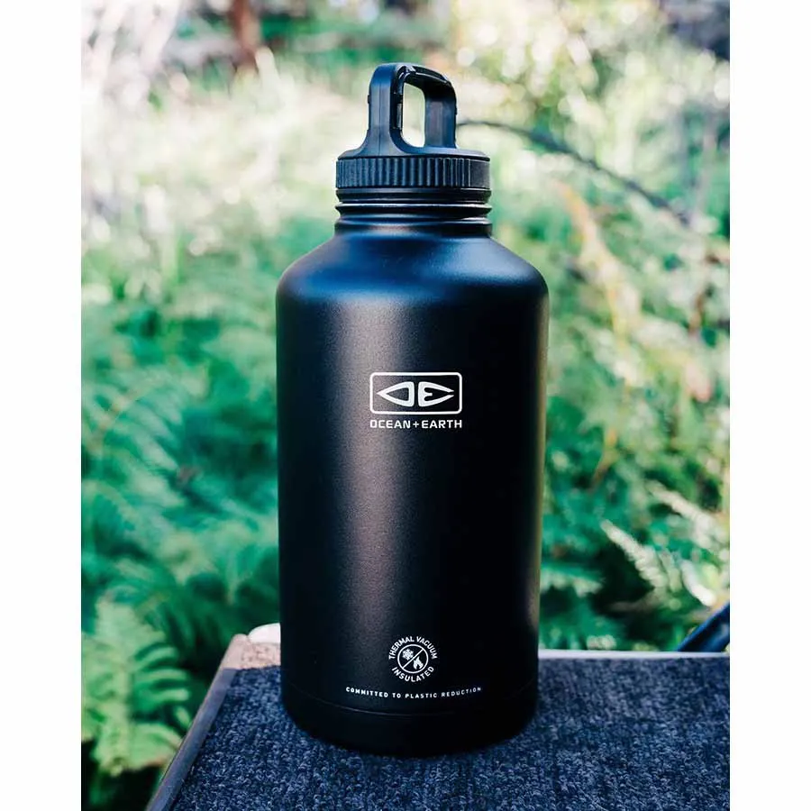Ocean & Earth Insulated 1.9l Termosflaske, Black, One Size Ocean & Earth Insulated 1.9l Termosflaske, Black, One Size