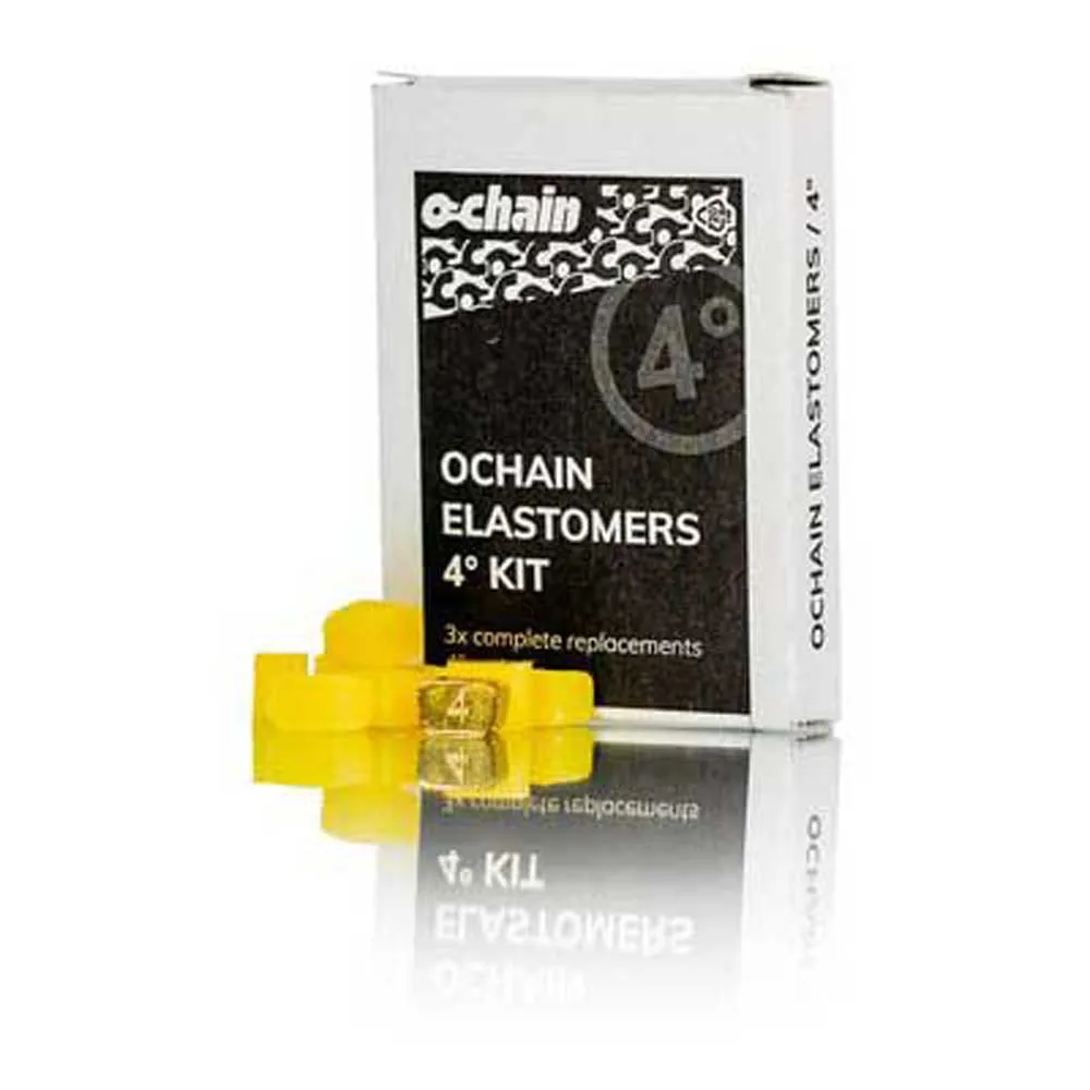 Ochain 00-03 4º Utskiftning Elastomersett, Yellow, One Size