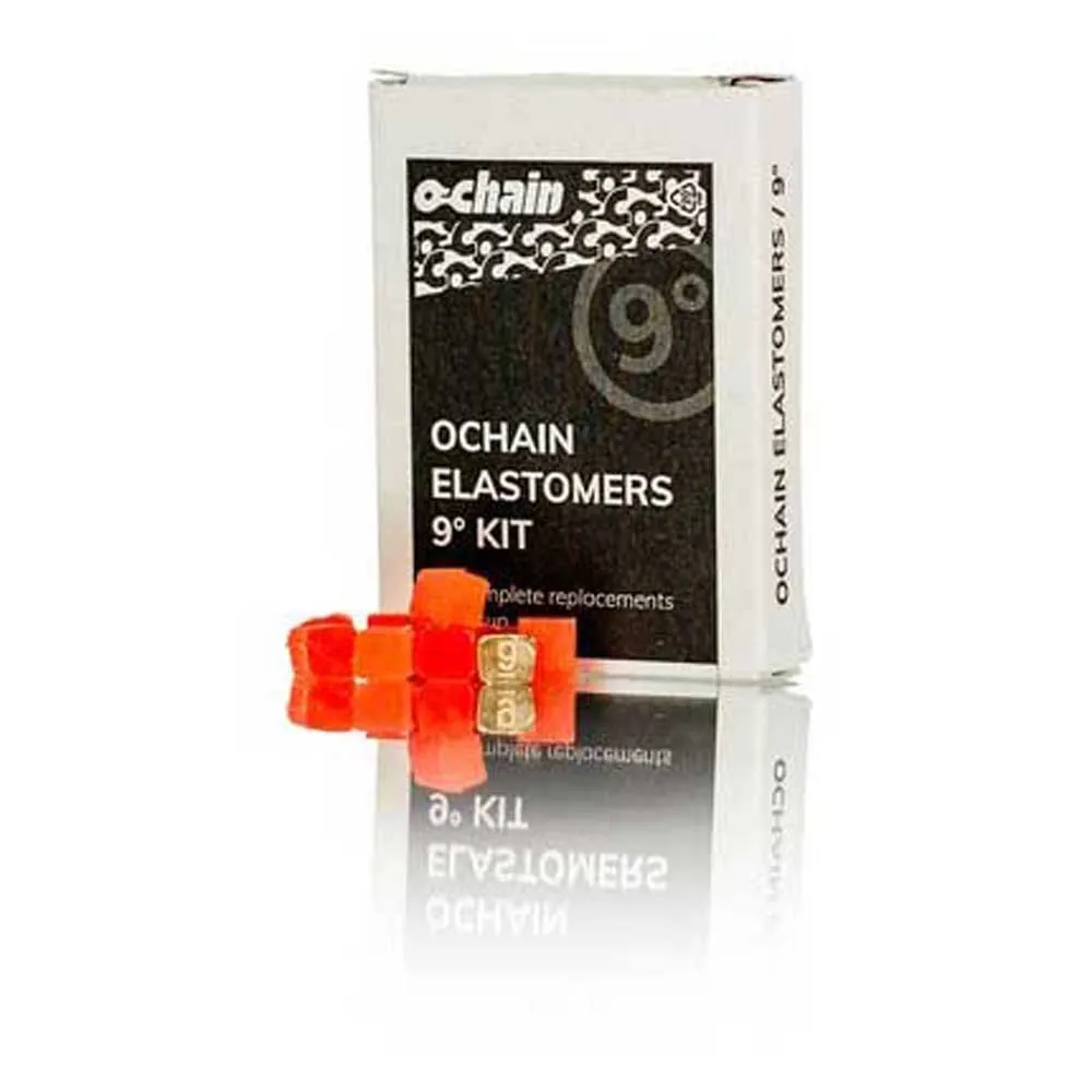 Ochain 00-03 9º Utskiftning Elastomersett, Red, One Size