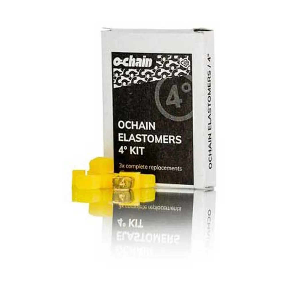 Ochain 04-05 4º Utskiftning Elastomersett, Yellow, One Size