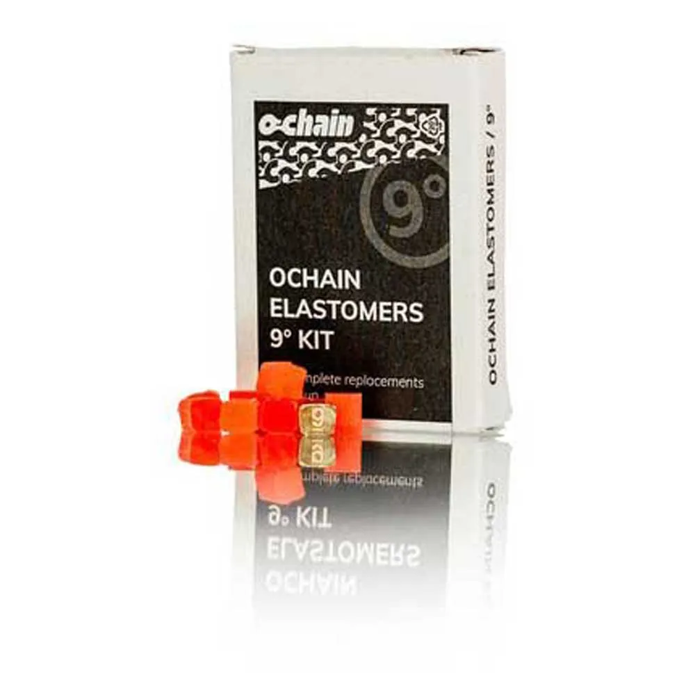 Ochain 04-05 9º Utskiftning Elastomersett, Red, One Size Ochain 04-05 9º Utskiftning Elastomersett, Red, One Size