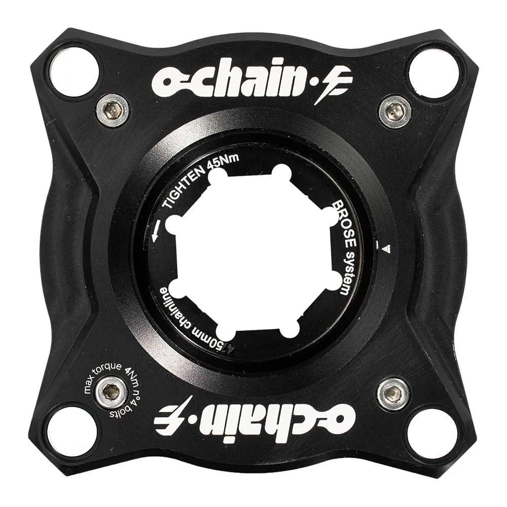 Ochain Anti Pedal Kickback E-bike Brose Edderkopp, Black, 104mm