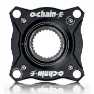 Ochain Anti Pedal Kickback E-bike Shimano Ep8 Edderkopp, Black, 104mm