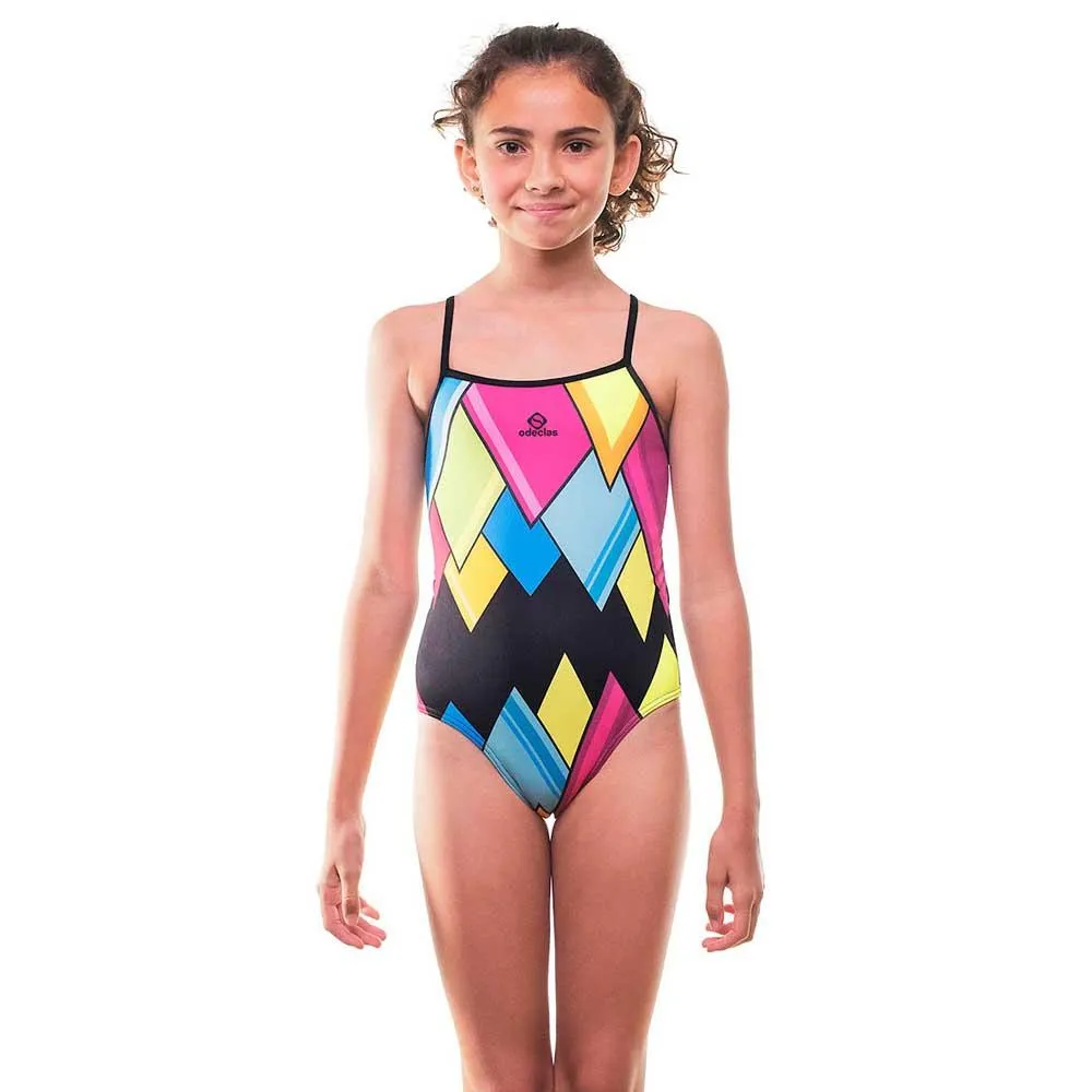 Odeclas Catalina Teen Badetøy female, Multicolor, 8Y