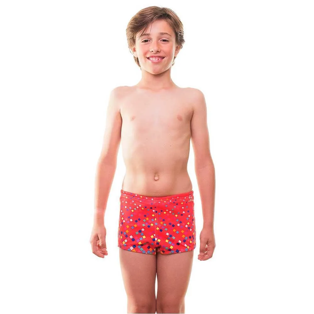 Odeclas Samuel Teen Badeshorts Boxer male, Red, 8Y
