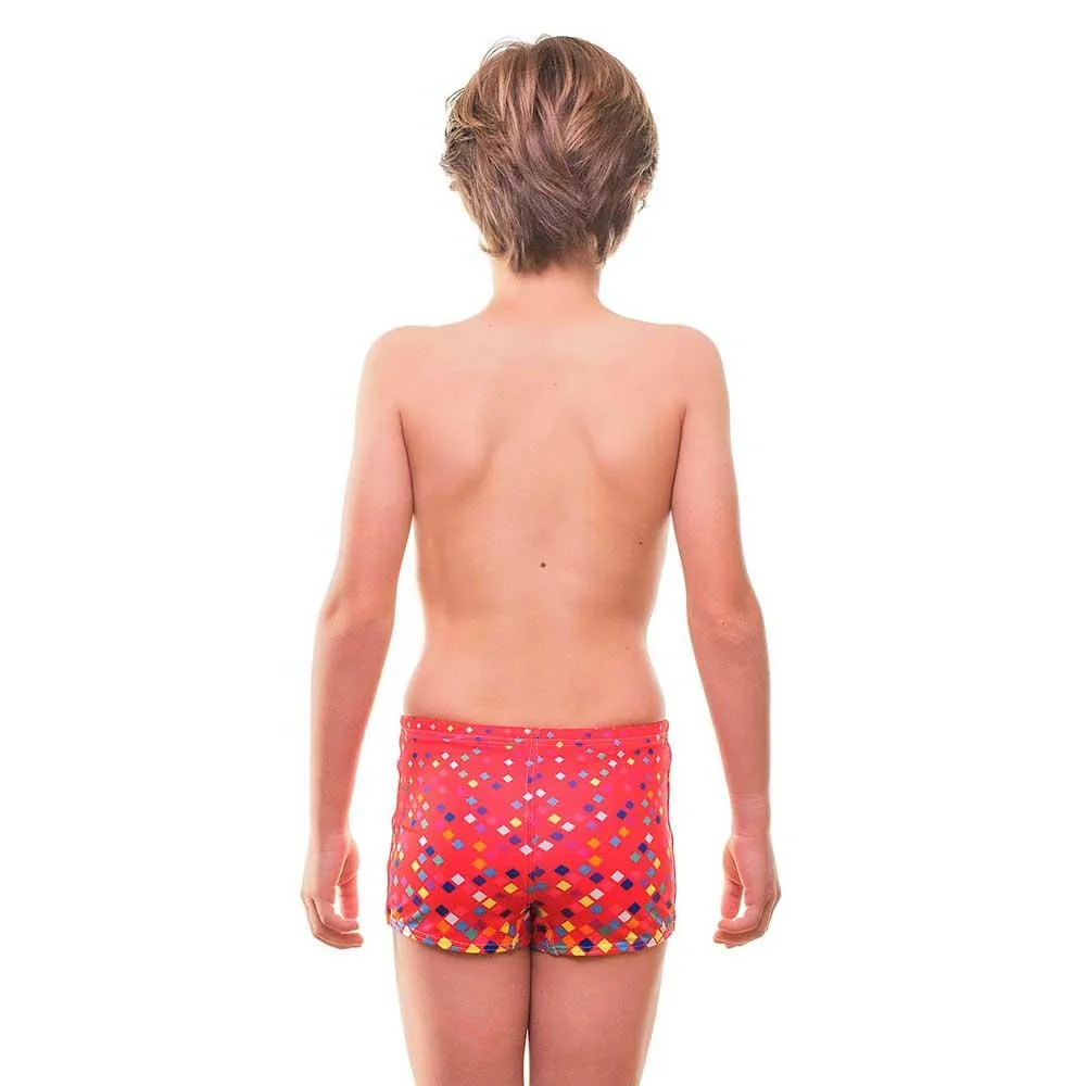 Odeclas Samuel Teen Badeshorts Boxer male, Red, 8Y