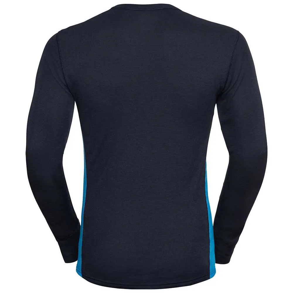 Odlo Active Warm Eco Basislagsett Refurbished, Dark sapphire / indigo bunting