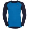 Odlo Active Warm Eco Basislagsett Refurbished, Dark sapphire / indigo bunting