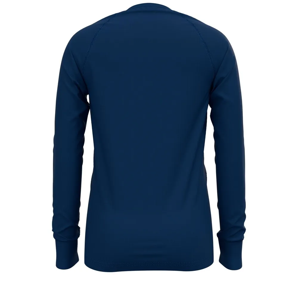 Odlo Active Warm Eco Crew Langarmet Baselag, Estate blue, 12-18MON Odlo Active Warm Eco Crew Langarmet Baselag, Estate blue, 12-18MON