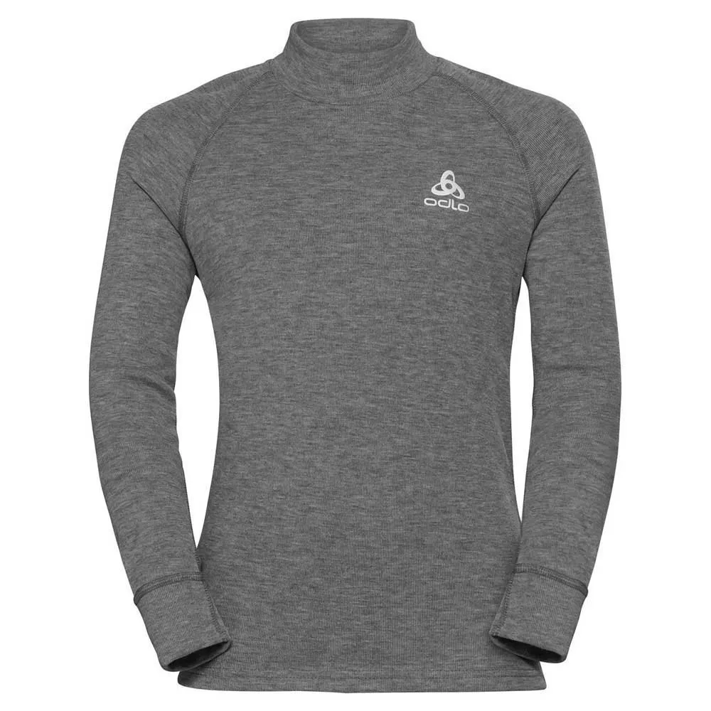 Odlo Active Warm Eco Langarmet Baselag Refurbished, Steel grey melange, 4Y Odlo Active Warm Eco Langarmet Baselag Refurbished, Steel grey melange, 4Y