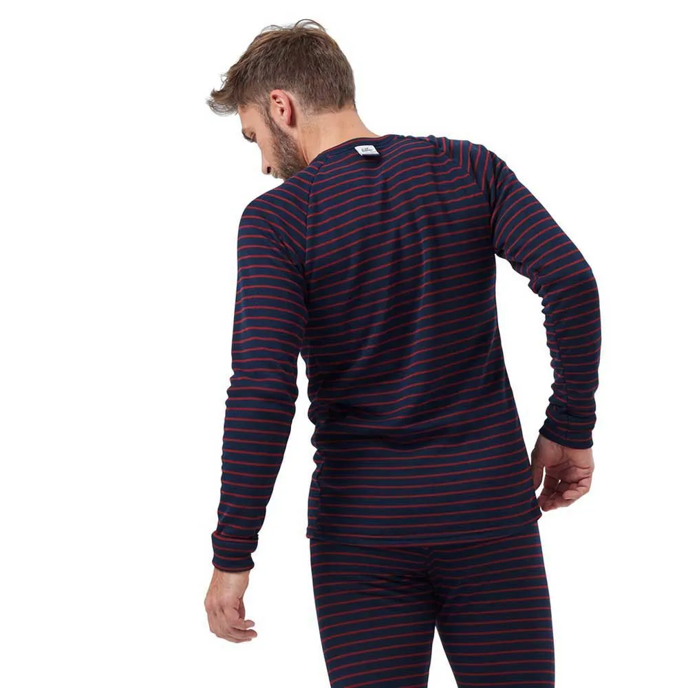 Odlo Active Warm Originals Eco Langarmet Baselag, Dark sapphire / sundried tomato