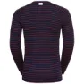Odlo Active Warm Originals Eco Langarmet Baselag, Dark sapphire / sundried tomato