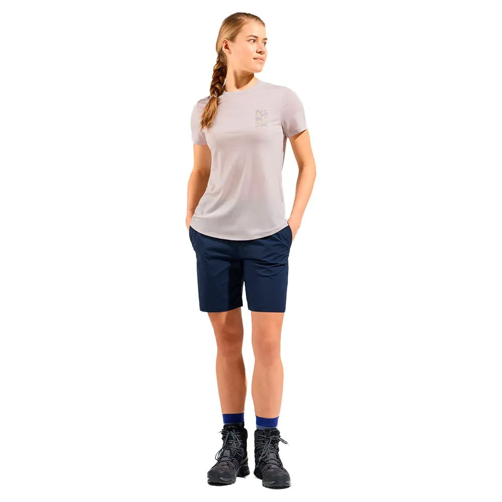 Odlo Ascent Merino 160 Tree Kortarmet T-skjorte