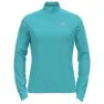 Odlo Berra Light Fleecejakke Med Halv Glidelås, Blue radiance