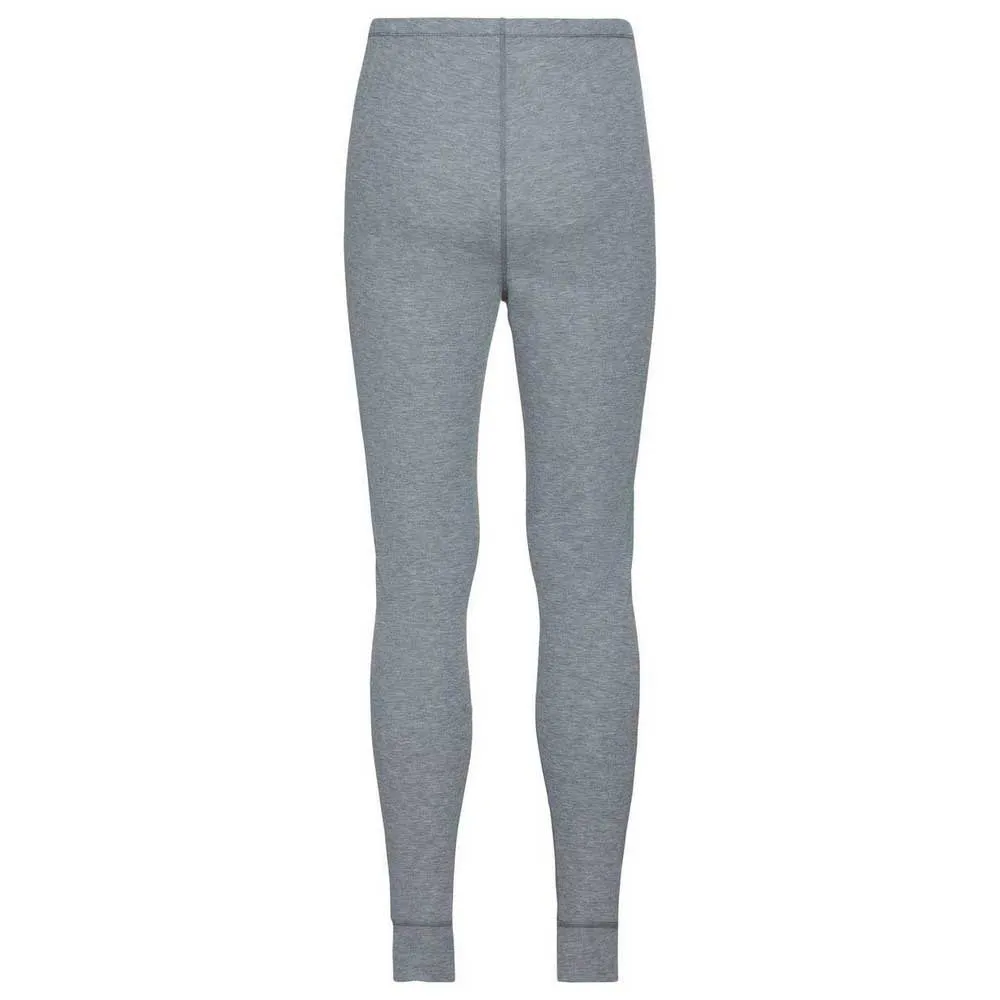 Odlo Bottom Long Active Warm Eco Baselagbukser, Grey melange