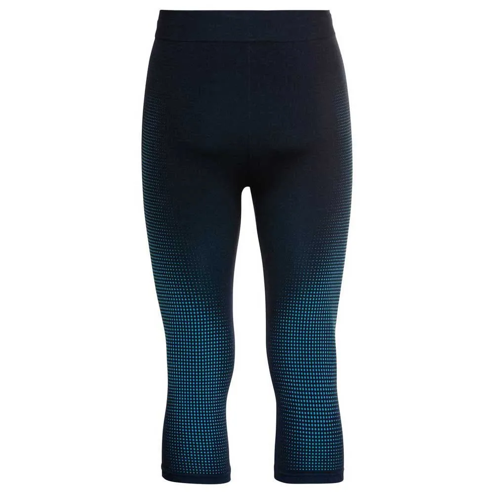 Odlo Bottom Performance Warm Eco Baselagbukser, Dark sapphire / stunning blue