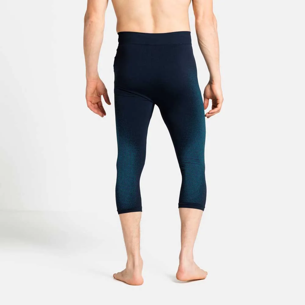 Odlo Bottom Performance Warm Eco Baselagbukser, Dark sapphire / stunning blue
