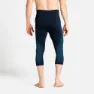 Odlo Bottom Performance Warm Eco Baselagbukser, Dark sapphire / stunning blue