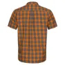 Odlo Chemise Mc Mythen Kortarmet Skjorte, Marmalade / grey melange