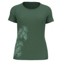 Odlo Concord Leaf Imprime Kortarmet T-skjorte