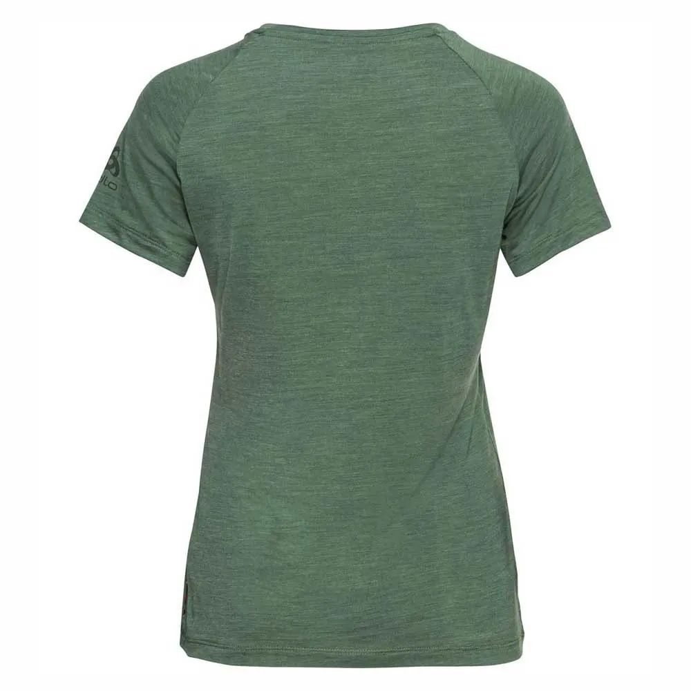 Odlo Concord Seasonal Print Kortarmet T-skjorte, Myrtle melange Odlo Concord Seasonal Print Kortarmet T-skjorte, Myrtle melange