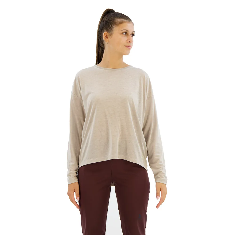 Odlo Crew Active 365 Natural Langarmet T-skjorte female Odlo Crew Active 365 Natural Langarmet T-skjorte female