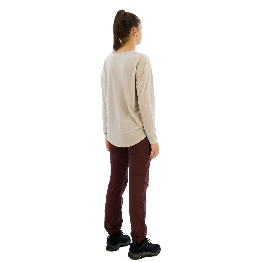 Odlo Crew Active 365 Natural Langarmet T-skjorte female Odlo Crew Active 365 Natural Langarmet T-skjorte female