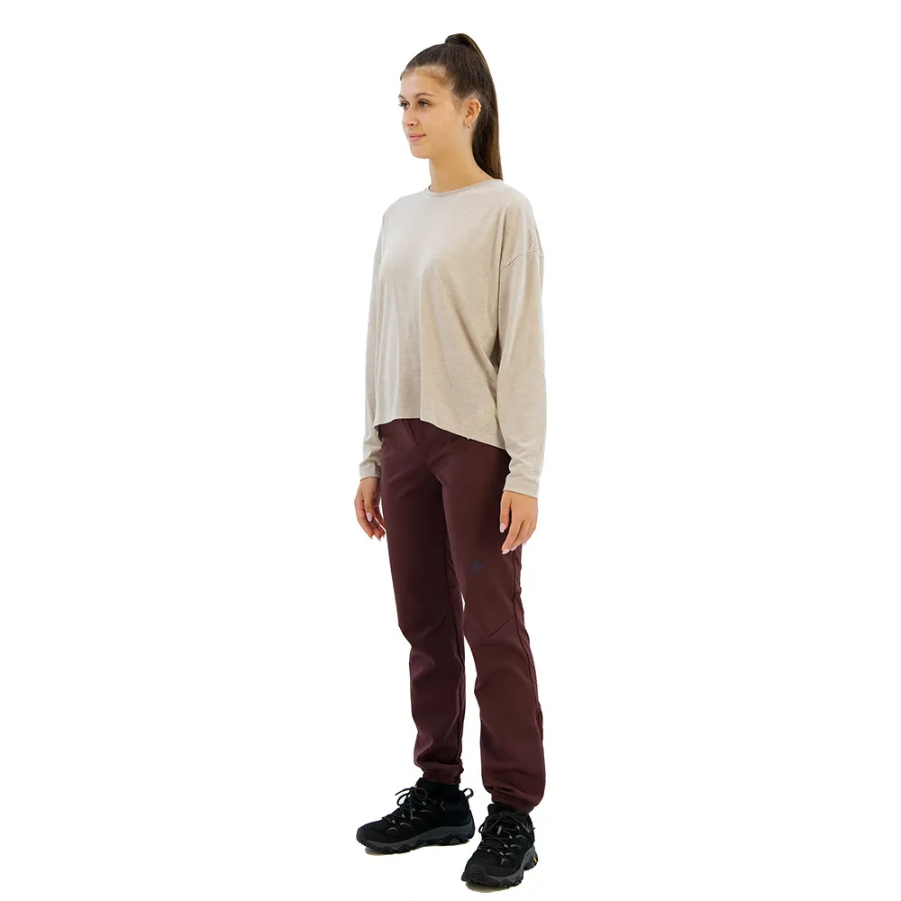 Odlo Crew Active 365 Natural Langarmet T-skjorte female Odlo Crew Active 365 Natural Langarmet T-skjorte female