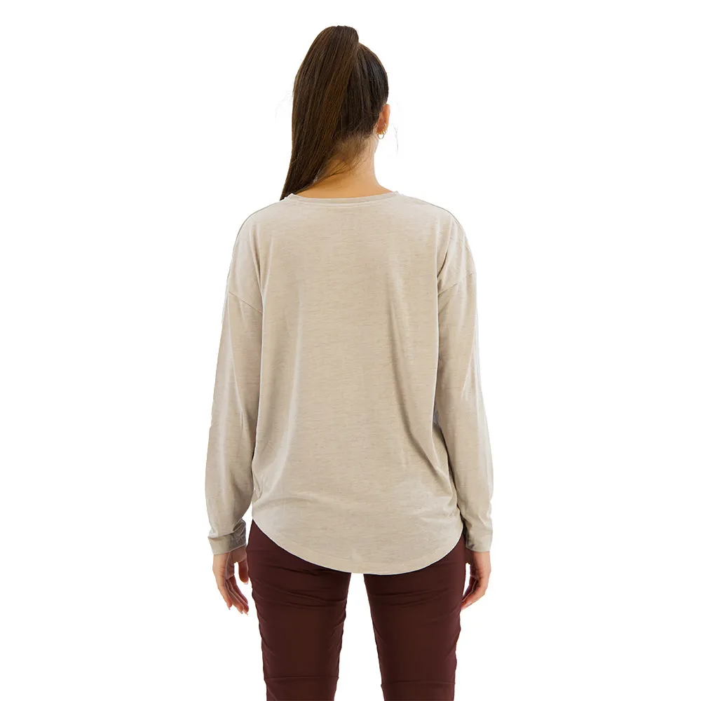 Odlo Crew Active 365 Natural Langarmet T-skjorte female Odlo Crew Active 365 Natural Langarmet T-skjorte female