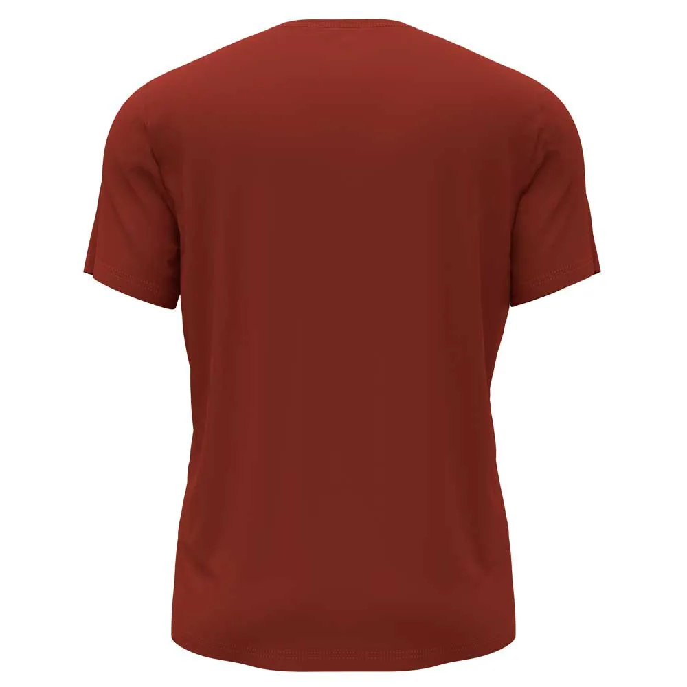 Odlo Crew Cardada Kortarmet T-skjorte, Ketchup