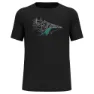 Odlo Crew Essential Print Kortarmet T-skjorte male