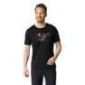 Odlo Crew Nikko Landscape Kortarmet T-skjorte, Black