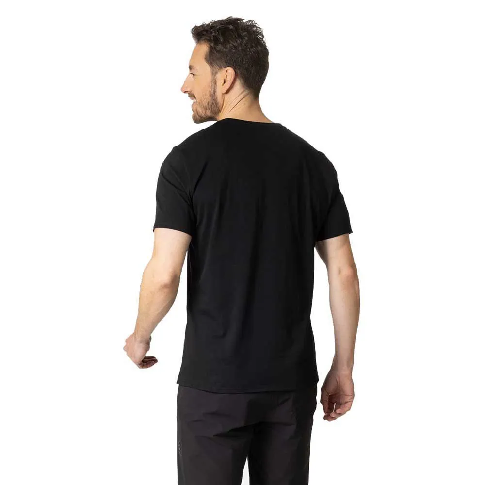 Odlo Crew Nikko Landscape Kortarmet T-skjorte, Black Odlo Crew Nikko Landscape Kortarmet T-skjorte, Black