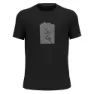 Odlo Crew Nikko Trailhead Kortarmet T-skjorte, Black
