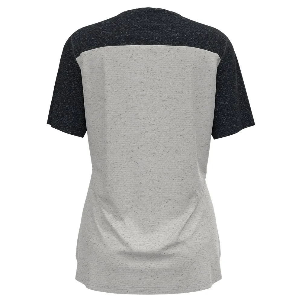 Odlo Crew X-alp Linencool Kortarmet T-skjorte female, Grey melange / black melange Odlo Crew X-alp Linencool Kortarmet T-skjorte female, Grey melange / black melange