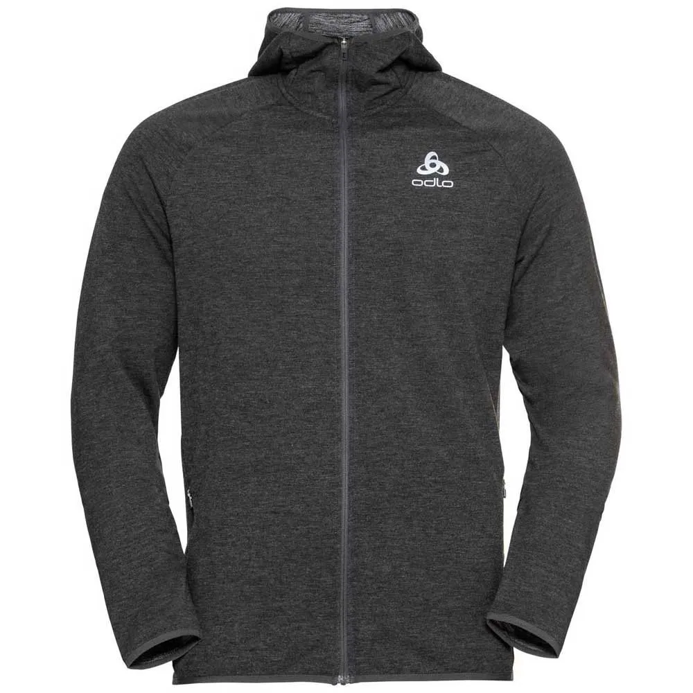 Odlo Easy 365 Hetteskjorte, Black melange