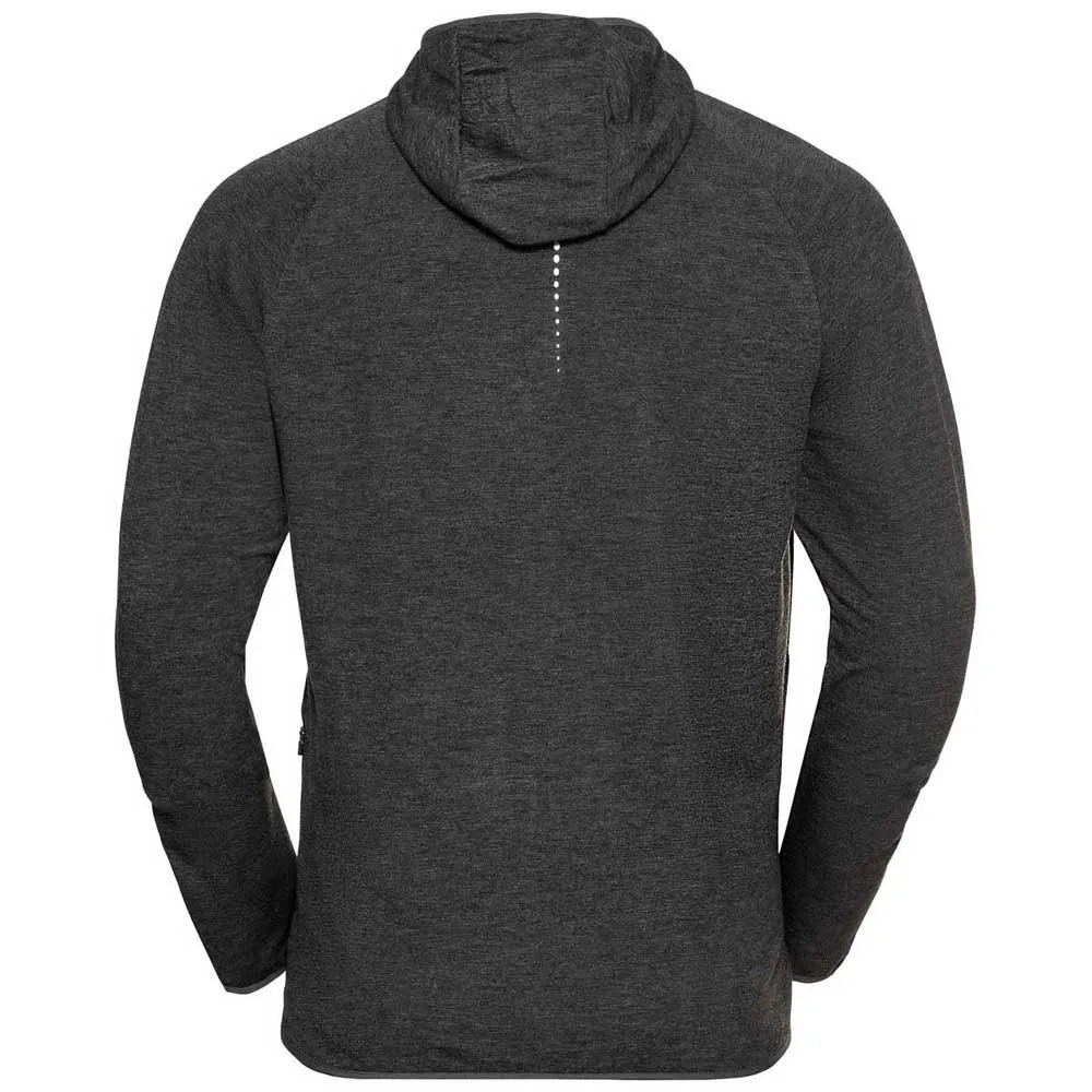 Odlo Easy 365 Hetteskjorte, Black melange